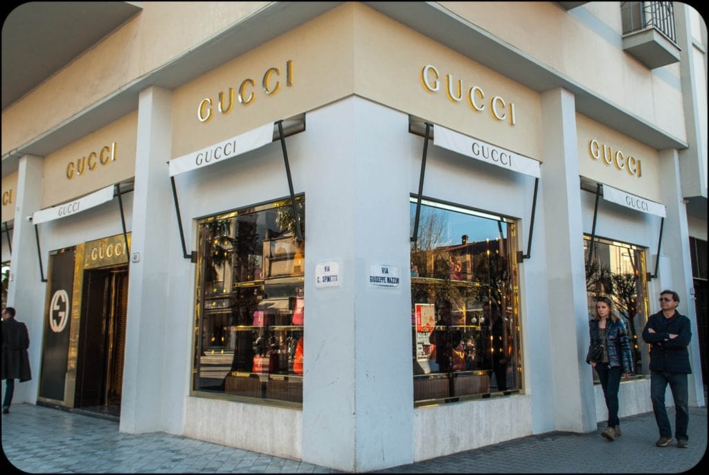 Forte dei Marmi Gucci Boutique Tuscany
