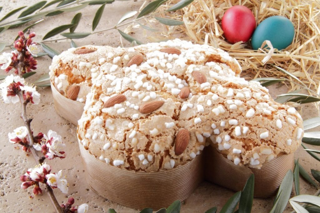 Colomba Italian Easter Cake In Fom Of A Dove With Slice Clipping Path Stock  Photo, Picture and Royalty Free Image. Image 39631783.