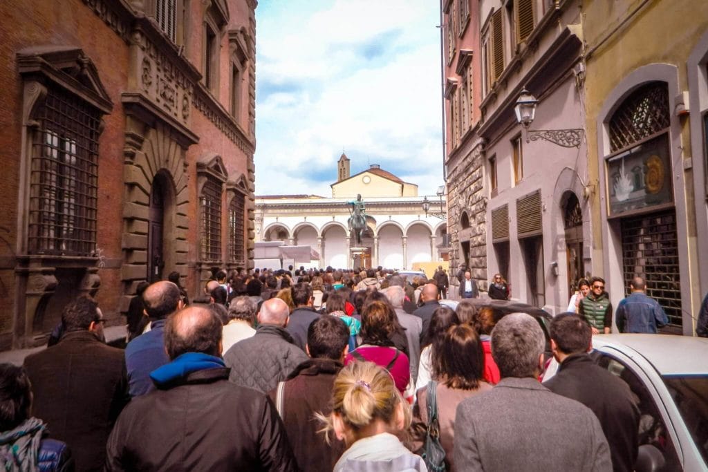 Procession to Santa Annunziata Joe Mack Florence Tuscany