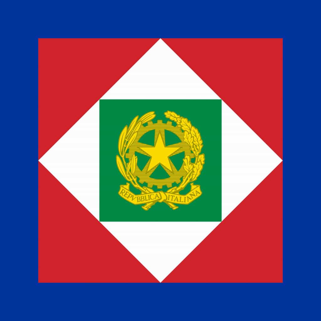 The standard of the President of the italian republic - Republic Day