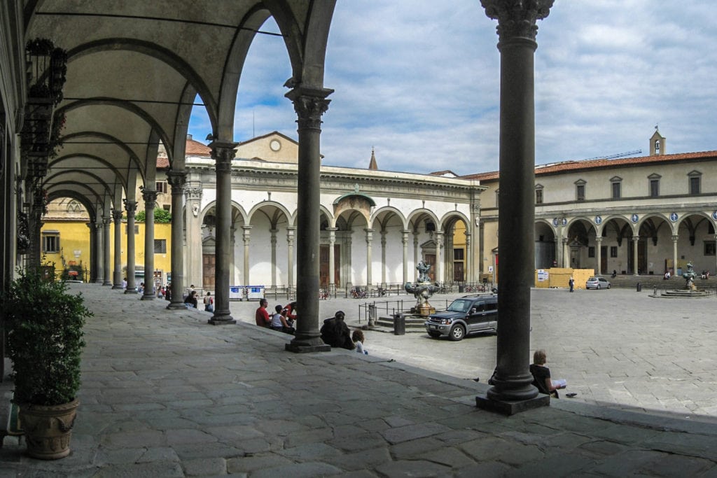 Piazza SS Annunziata Florence