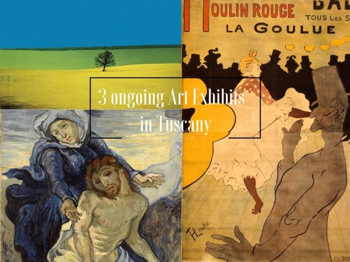 Cover art exhibits in tuscany