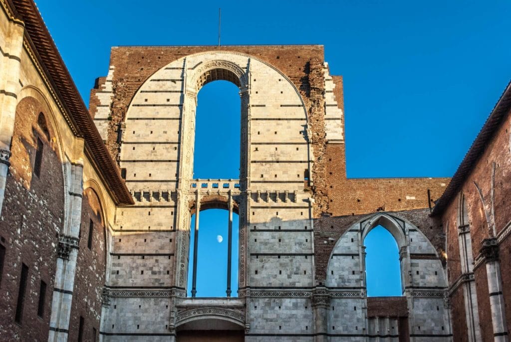 Facciatone Duomo nuovo Siena Tuscany