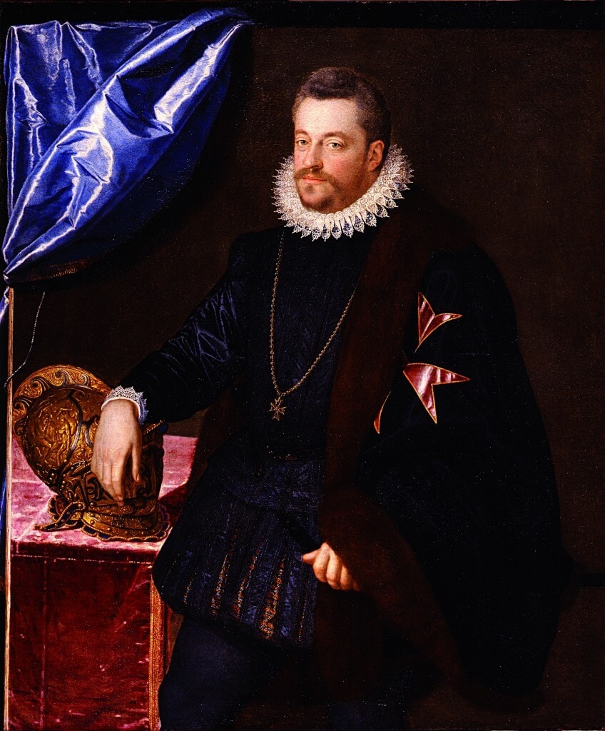 Paintings of Fernando I de Medici at Villa Artimino