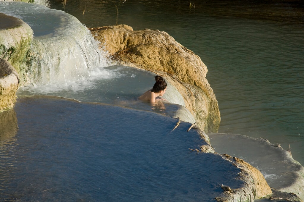 Terme di Saturnia Hot springs in Tuscany