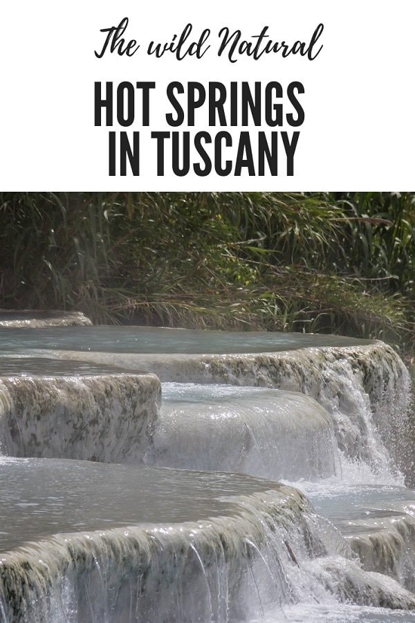 Sources chaudes en Toscane
