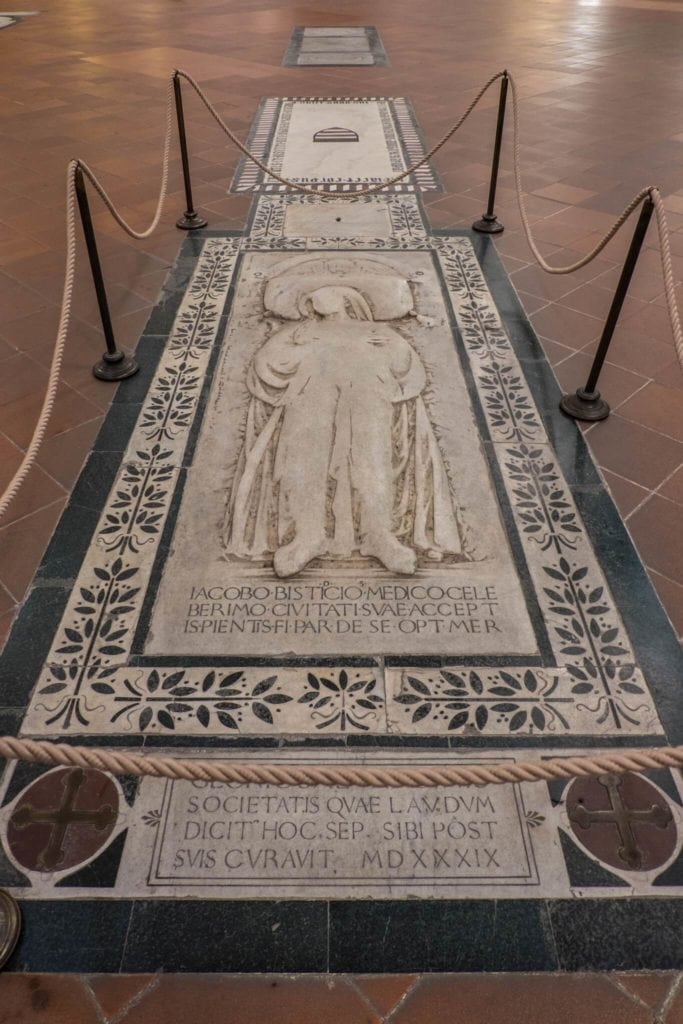Floor Tombs Santa Croce Florence