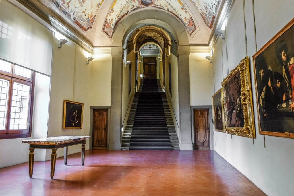 First room Vasari Corridor
