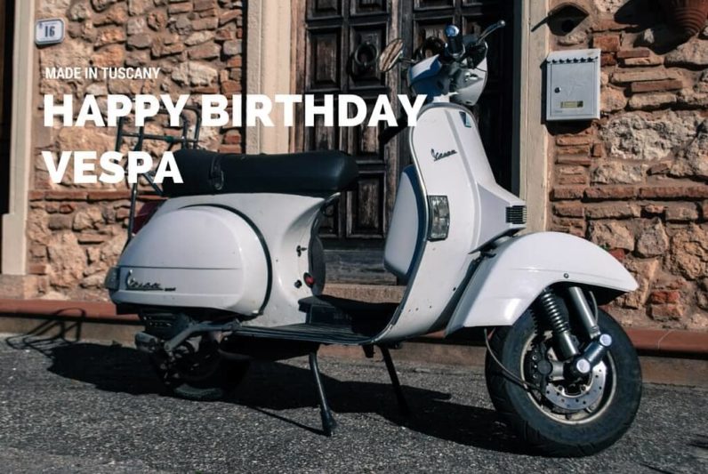 Happy Birthday Vespa