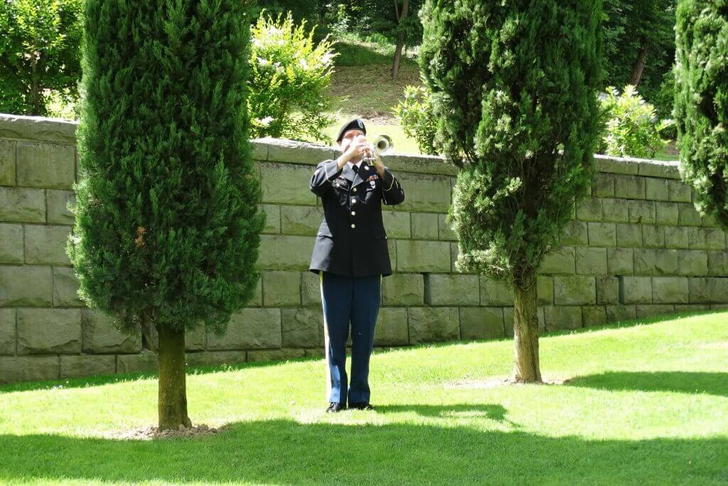 Florence American Cemetery and Memorial US Army Bugler