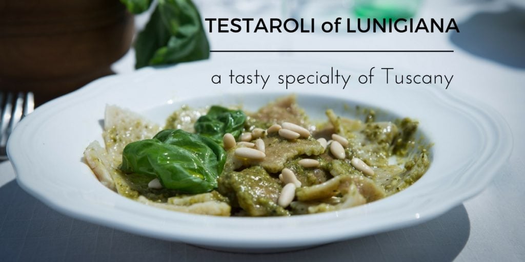 Testaroli of Lunigiana a tasty specialty of Tuscany