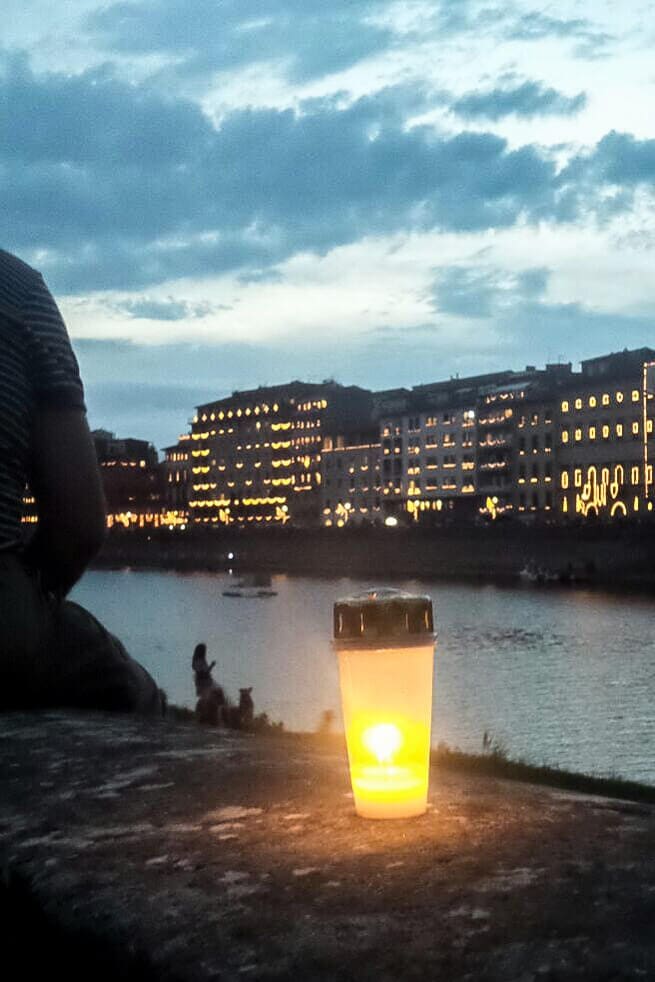 candle Luminara of San Ranieri in Pisa