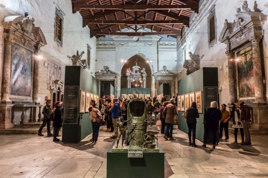 Salvador Dali in Pietrasanta: The cloister