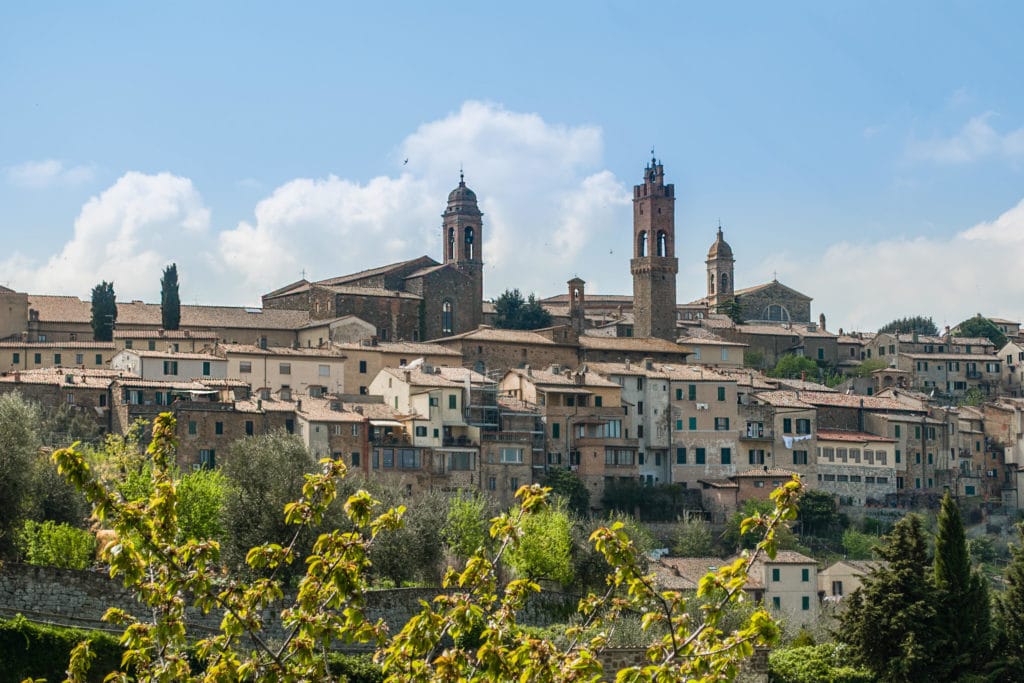 Montalcino Village of Tuscany