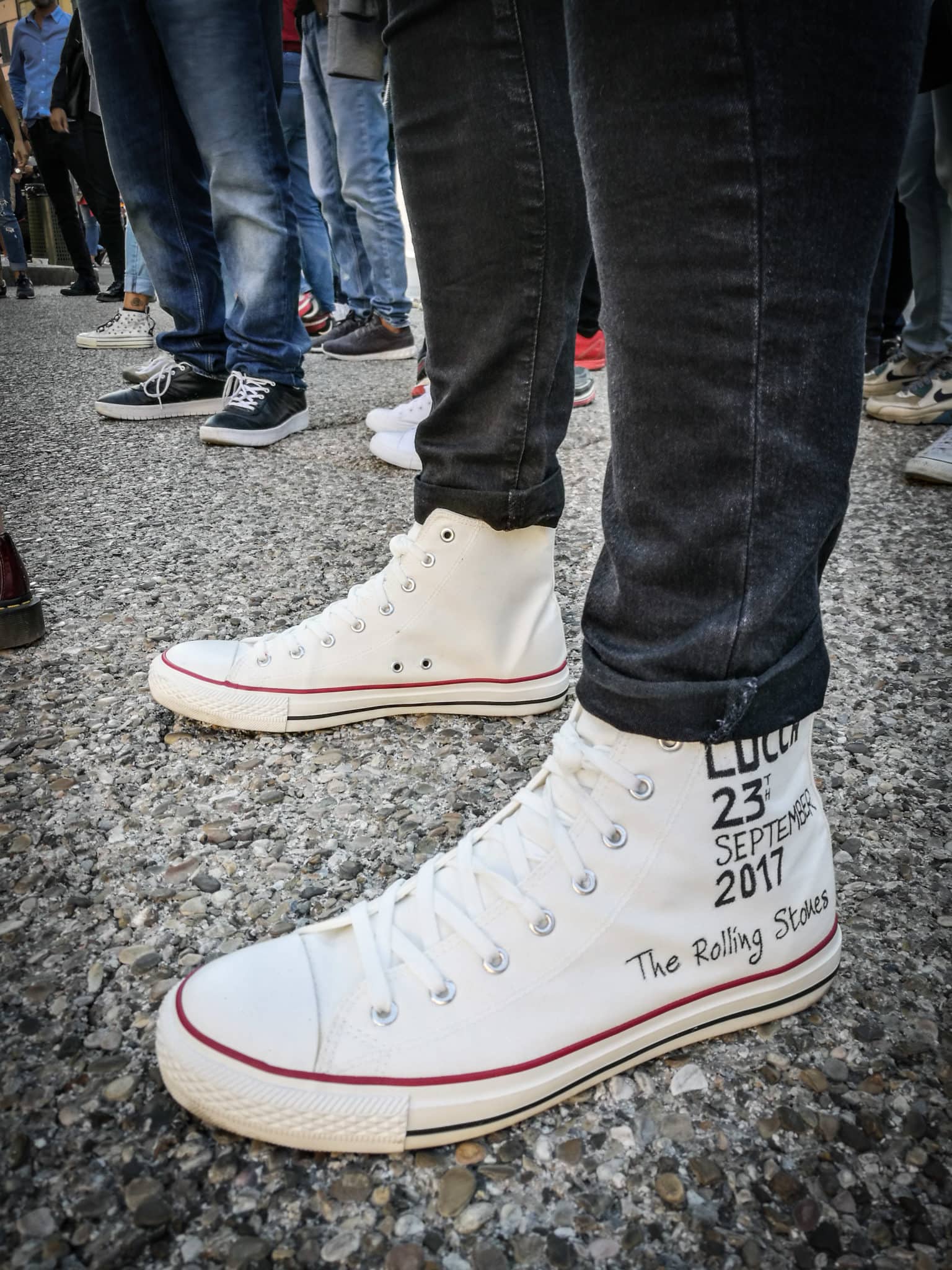 The Rolling Stones in Lucca Shoes