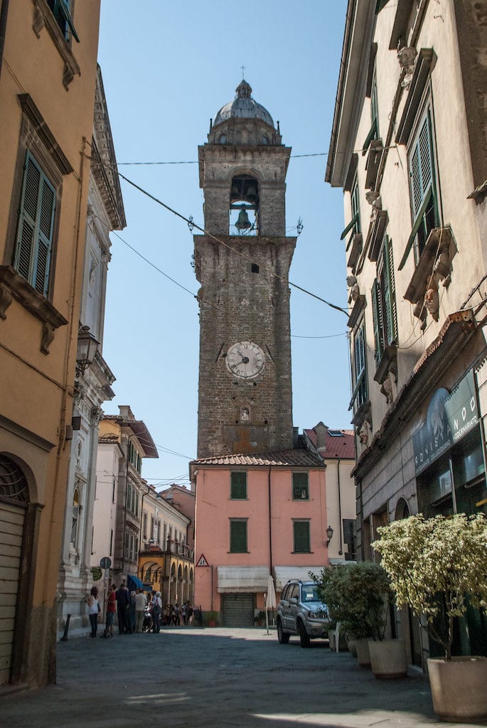 The Bell Tower of Pontremoli Tuscany
