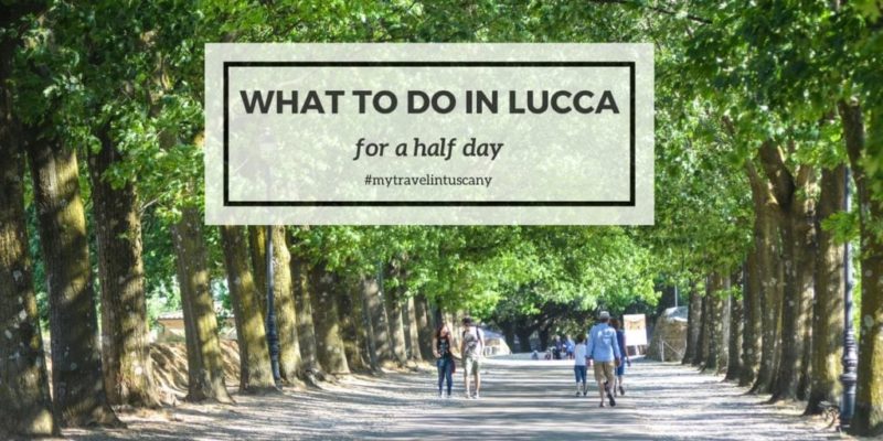 What to do in Lucca for a half day cover Fb