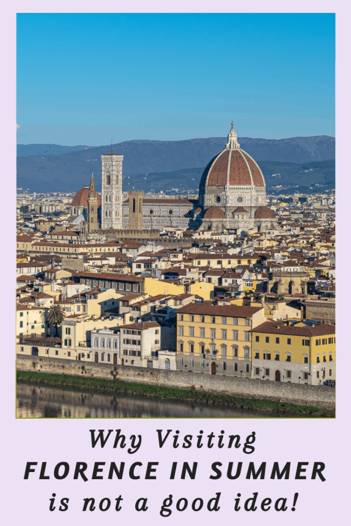 Florence in Summer, cover Pinterest