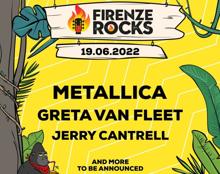 Firenze Rocks 2022 - lineup of Sunday 19.06.2022